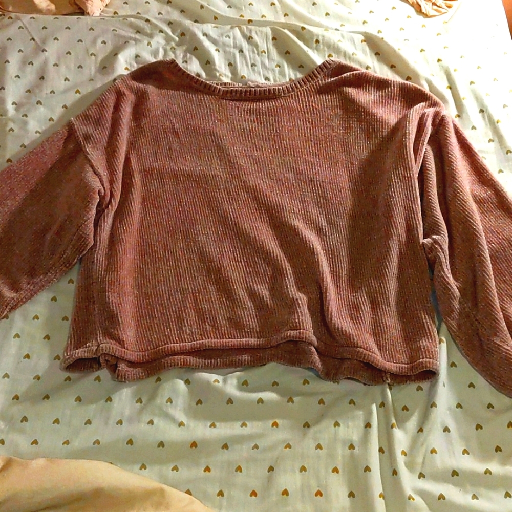 American Eagle Rose Sweater